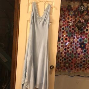 Ankle length beaded dress great for summer formal